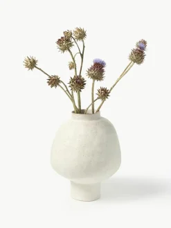 Handgemaakte designvaas Saki van keramiek, H 40 cm^Westwing Collection New