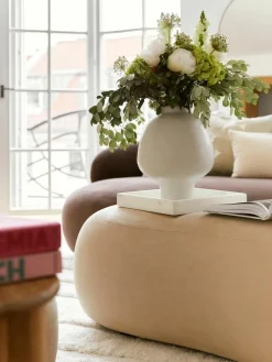 Handgemaakte designvaas Saki van keramiek, H 40 cm^Westwing Collection Clearance