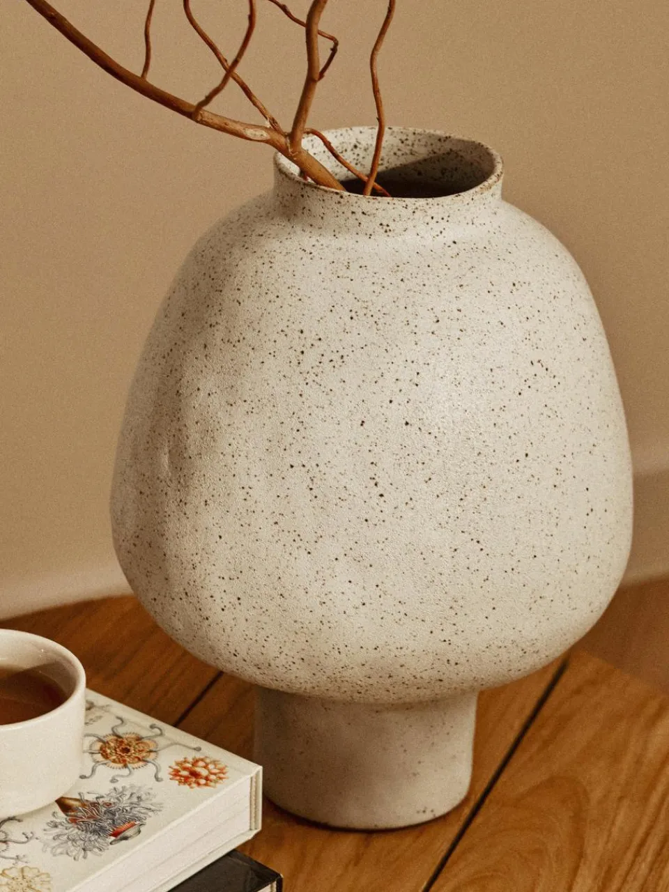 Handgemaakte designvaas Saki van keramiek, H 32 cm^Westwing Collection Best