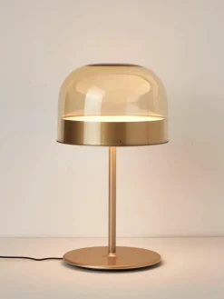 Handgemaakte dimbare LED tafellamp Equatore^FontanaArte Outlet