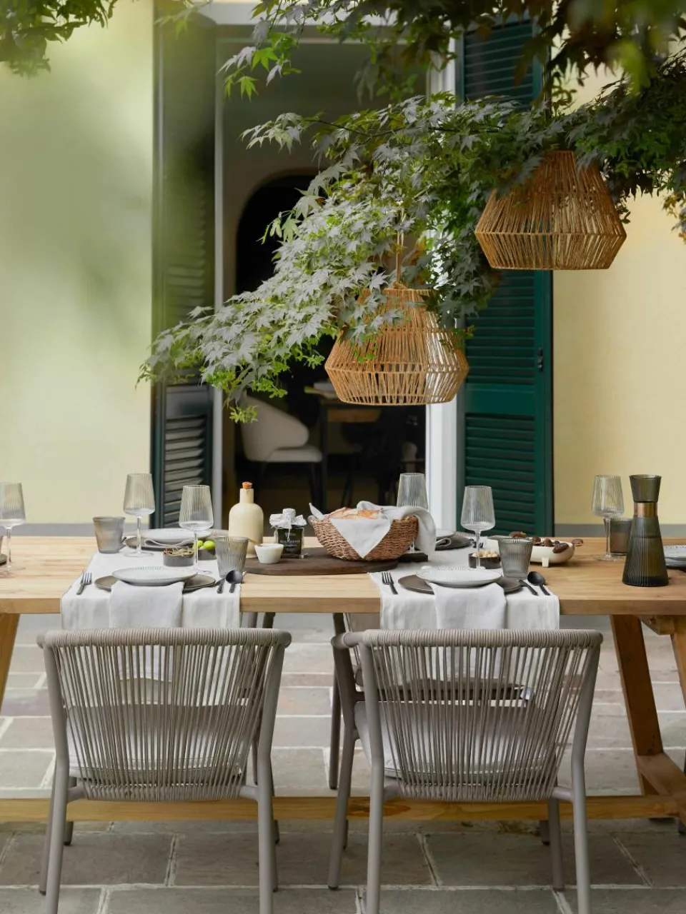 Handgemaakte dimbare outdoor LED hanglamp Sisine^Westwing Fashion
