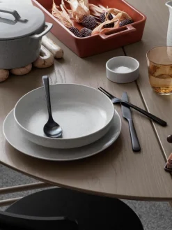 Handgemaakte dinerbord Nordic Vanilla, 4 stuks^Broste Copenhagen Clearance