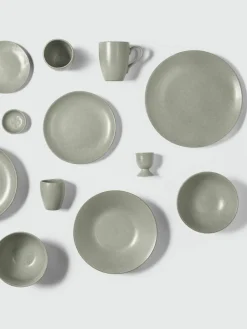 Handgemaakte dinerborden Nordic Marsh, 4 stuks^Broste Copenhagen Best