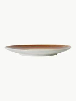 Handgemaakte dinerborden 70's van keramiek, 2 stuks^HKLIVING Discount