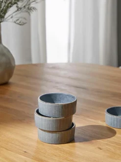 Handgemaakte dipschalen Nordic Sea, 4 stuks^Broste Copenhagen Sale