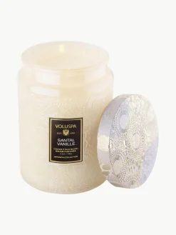 Handgemaakte geurkaars Japonica Collection (santal, bourbon vanille & oud)^Voluspa New