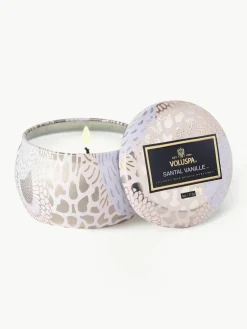 Handgemaakte geurkaars Japonica Collection (santal, bourbon vanille & oud)^Voluspa Online