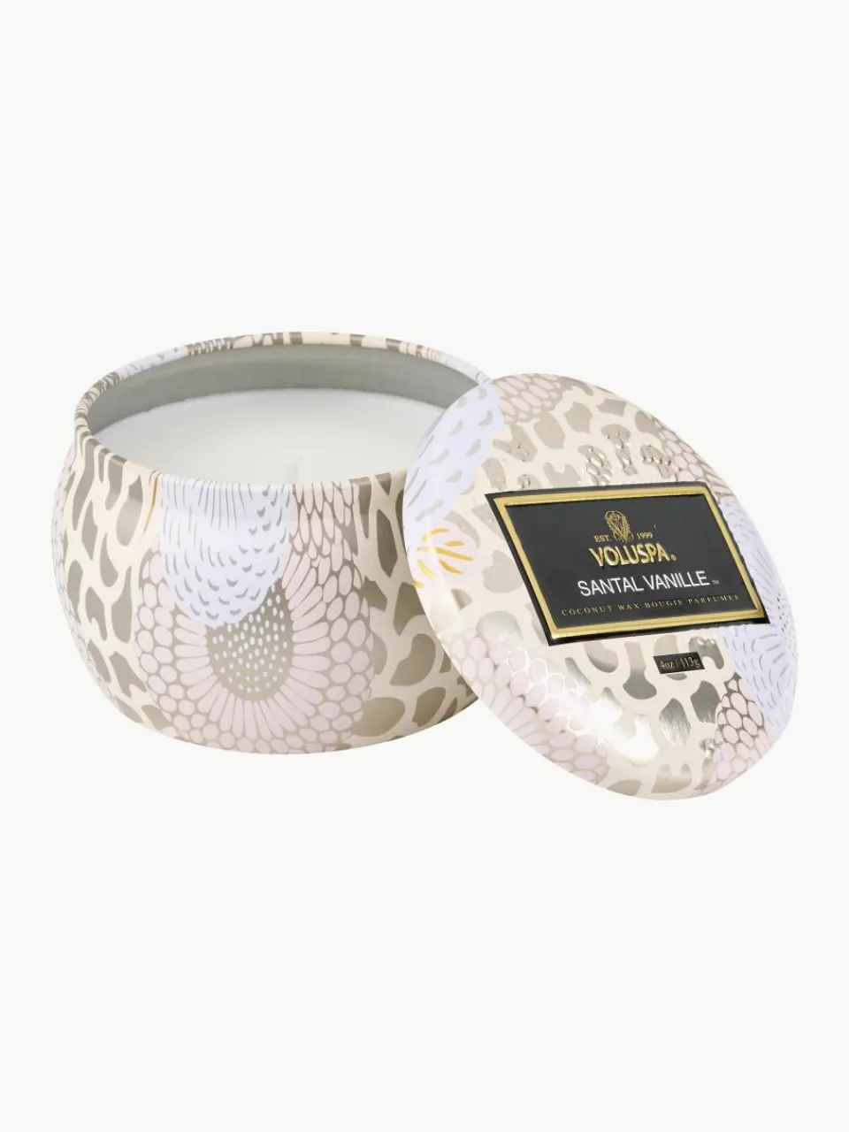 Handgemaakte geurkaars Japonica Collection (santal, bourbon vanille & oud)^Voluspa Online
