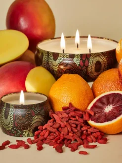 Handgemaakte geurkaars Japonica Collection (gojibessen, mango & tarocco sinaasappel)^Voluspa Discount