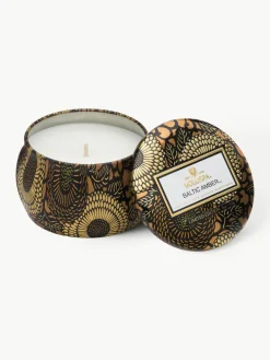 Handgemaakte geurkaars Japonica Collection (amberhars, sandelhout, cederhout & vanille orchidee)^Voluspa Outlet
