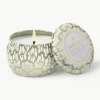 Handgemaakte geurkaars Maison Blanc (eucalyptus, kardemom, saliekleurig & hinoki-schors)^Voluspa Fashion