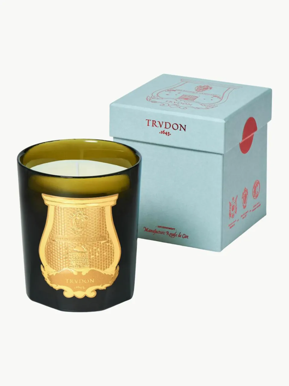 Handgemaakte geurkaars Solis Rex (sparrenschors)^Trudon Hot