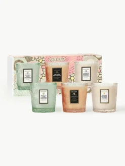 Handgemaakte geurkaarsen Home Refresh Demi, 3-delig^Voluspa Best