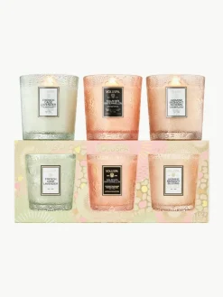 Handgemaakte geurkaarsen Home Refresh Demi, 3-delig^Voluspa Best