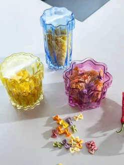 Handgemaakte glas-opbergpot Astral^&k Amsterdam Clearance