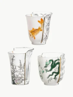 Handgemaakte glazen Hybrid, set van 3^SELETTI Best