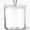 Handgemaakte glazen opbergpot Top, in verschillende formaten^LEONARDO Outlet