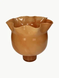 Handgemaakte glazen vaas Calyx, H 24 cm^Westwing Fashion