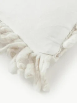 Handgemaakte grofgebreide kussenhoes Belen^Westwing Collection Fashion