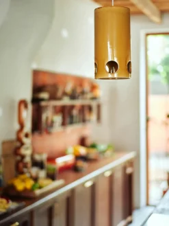 Handgemaakte hanglamp Mustard^HKLIVING Discount