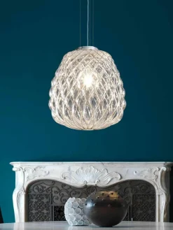 Handgemaakte hanglamp Pinecone^FontanaArte Discount