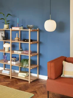 Handgemaakte hanglamp Serene, in verschillende formaten^Hübsch Sale