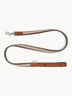 Handgemaakte hondenleiband honkbal^Buddys Dogwear Outlet