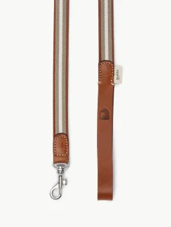 Handgemaakte hondenleiband honkbal^Buddys Dogwear Outlet