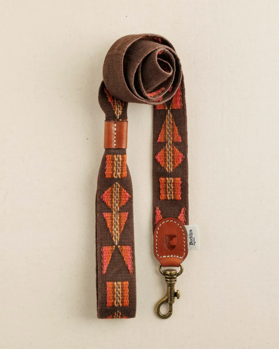 Handgemaakte hondenleiband Etna^Buddys Dogwear Clearance