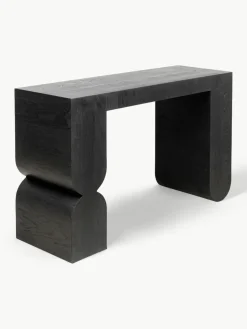 Handgemaakte houten console Curve^Kare Design Fashion