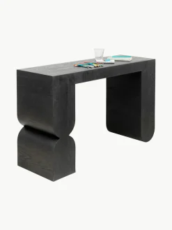 Handgemaakte houten console Curve^Kare Design Fashion