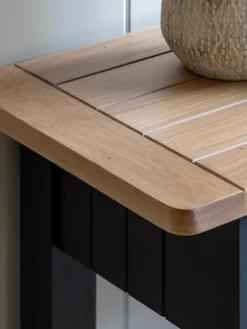 Handgemaakte houten wandtafel Eton^Westwing Discount