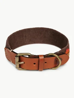 Handgemaakte huisdierhalsband Etna, in verschillende formaten^Buddys Dogwear Outlet