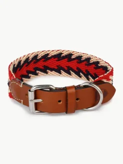 Handgemaakte huisdierhalsband Peruvian Arrow, in verschillende formaten^Buddys Dogwear Clearance