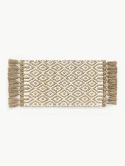 Handgemaakte jute deurmat Ramos^Westwing Collection Clearance