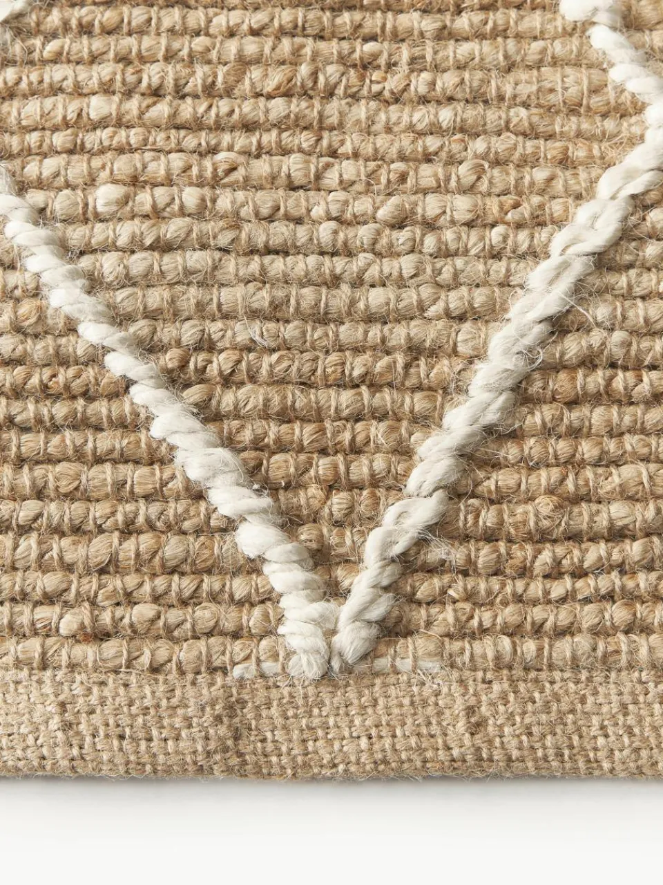 Handgemaakte jute loper Kunu^Westwing Collection Clearance