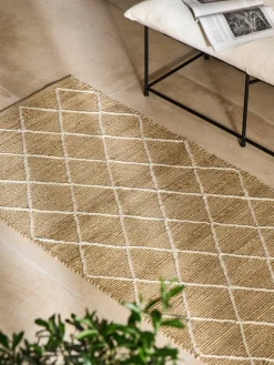 Handgemaakte jute loper Kunu^Westwing Collection Clearance