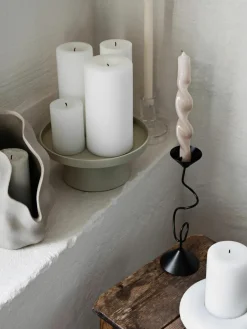 Handgemaakte kandelaar Hekla, H 24 cm^Broste Copenhagen New