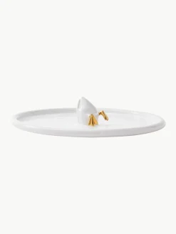 Handgemaakte keramische serveerplateau Diving Duck^Pols Potten New