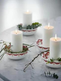 Handgemaakte kerstschaaltjes slinger, 4 stuks^Bjørn Wiinblad Best