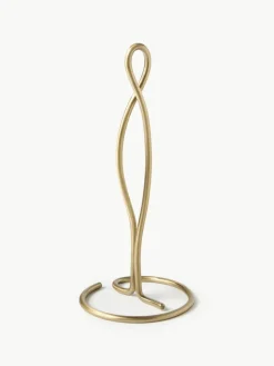 Handgemaakte keukenrolhouder Curvature van metaal^ferm LIVING Best