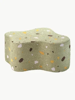 Handgemaakte kinderpoef Cloud van bouclé^Wigiwama Fashion