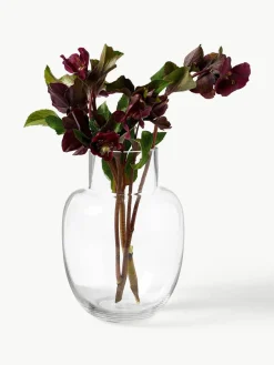 Handgemaakte klassieke glazen vaas Lotta, H 25 cm^Westwing Collection Hot