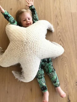Handgemaakte knuffelkussen SeaStar, B 95 cm^BigStuffed Outlet