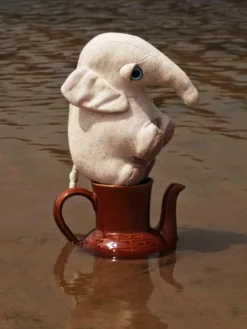 Handgemaakte knuffelkussen Savanah Elephant^BigStuffed Clearance