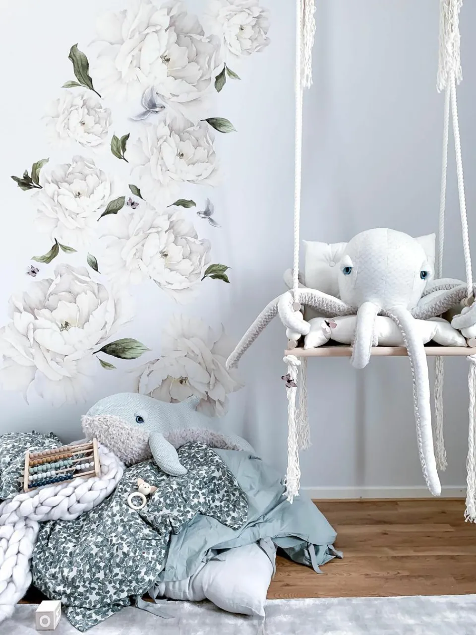 Handgemaakte knuffelkussen Octopus, H 85 cm^BigStuffed Hot