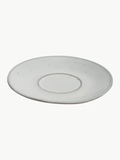 Handgemaakte koffiekopje Nordic Sand met schoteltje^Broste Copenhagen New