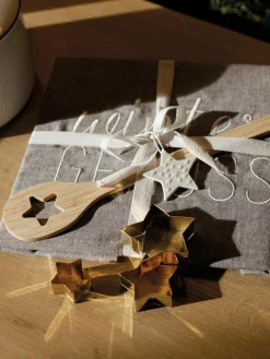 Handgemaakte kooklepel Star uit bamboehout^Westwing Best