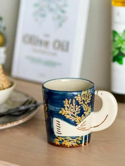 Handgemaakte kopje Hezha^Bloomingville Outlet