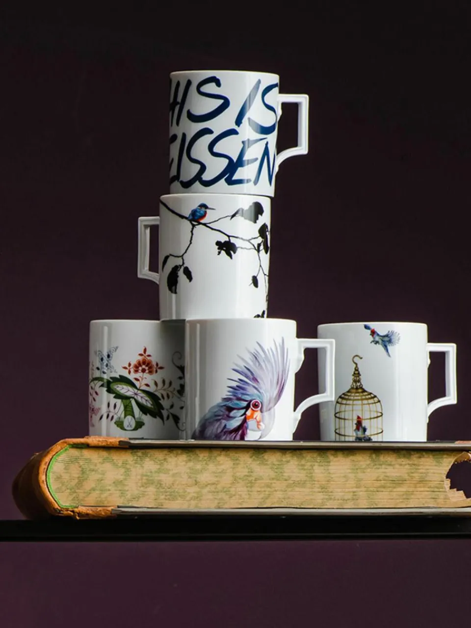 Handgemaakte kopje This is van porselein^Meissen Online